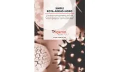 Operon - Simple Rotavirus-Adenovirus-Norovirus Rapid Test Kit- Brochure