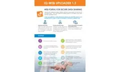 IMAGE - Model iQ-WEB Uploader - Web Portal for Secure Data Sharing - Brochure