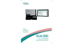 ELite - Model 580 - Advanced Hematology Analyzer - Brochure