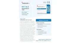 Adexusdx - HIV 1/2 Test Kit - Brochure