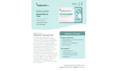Adexusdx - Salicylate Test Kit  - Brochure