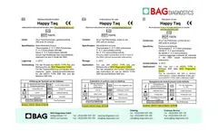 Bag - Model BAGene - Blood Group SSP Typing Kit - Brochure