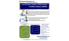 BB - Hydrolysable Linker and Crosslinker Amines - Brochure