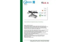 Givas - Model BSK1222 - 4-Section Stretcher with Adjustable Height and Trendelenburg - Brochure