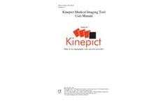 Kinepict Medical Imaging Tool User Manual