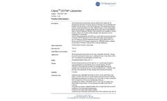 Clipos - DOTAP Liposomes - Brochure