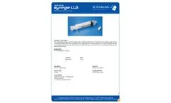 Acti-Fine - Model LLB - Syringe - Brochure