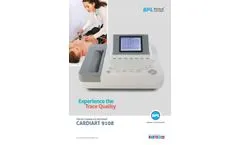 Cardiart - Model 9108 - 12-Channel ECG Machine  - Brochure