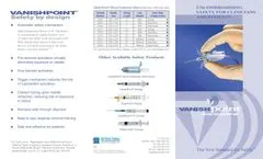 VanishPoint - Blood Collection Sets - Brochure