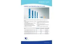 Chirana - 2-Part Disposable Syringes With Needles - Datasheet