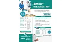 Germaine AimStrip - Model US-G - Urine Reagent Strips - 100/bottle - Flyer