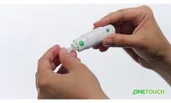 OneTouch Verio Flex meter - Testing your blood glucose - Video