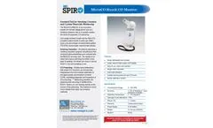 MDSpiro MicroCO - Model MC02 - Breath CO Monitor - Brochure