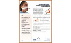 Universal Bite Block - Model Adult - Bite Block Solutions for ET Tube Protection Datasheet