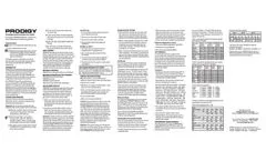 Prodigy - No Coding Blood Glucose Test Strips  - Brochure
