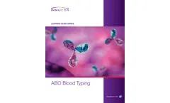 Immucor - Model Antisera - Reliably Type Red Blood Cells Antigens - Datasheet