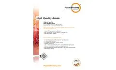 PlasmidFactory - High Quality Grade Plasmid DNA - Brochure