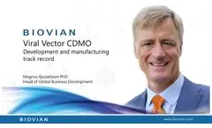 Viral Vector track record - Biovian CDMO - Video