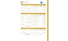 LuxSutures - Nonabsorbable Surgical Suture Monofilament Stainless Steel Wires - Brochure