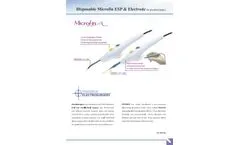 Precise Surgery Disposable MicroFin Pencil and Electrode Datasheet
