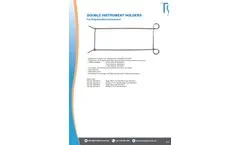 Trewavis Surgical - Double Instrument Holders For Ring-Handled Instruments - Brochure