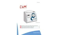ChM - Model 30.0020.300 - Adjustable Tourniquet Control Unit Datasheet