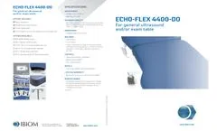 IBIOM - Model ECHO-FLEX 4400-DO - Gynecology, Cardiology and General Ultrasound - Datasheet