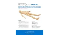 Kyoto Kagaku - Model 41945-000 - X-Ray Training Phantom PBU-POSE Datasheet
