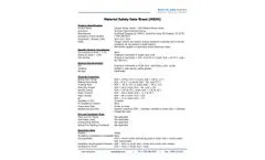 Oxygen Sensor Series - OKS Medical Sensor Series - MSDS