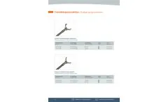 FENDO - Disposable Grasping Forceps, Rat Tooth/Alligator Type Datasheet