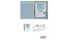 UBM - Model FX19ET - Auto Hematology Analyzer Datasheet