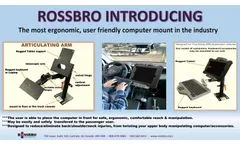 RACA-F9 Computer/Keyboard Articulating Arm - Brochure