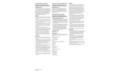 Dominant Flex Surgical Suction Pump - Data Sheet