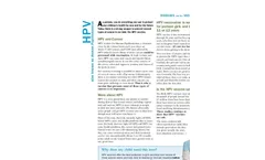 CDC recommends HPV vaccination Adobe PDF file Brochure