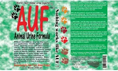 Nixalite - Model POAUF32 - Animal Urine Remover - AUF Formula - Product Label