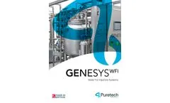 Puretech - Model GENESYS WFI - Injection Purification Unit - Brochure