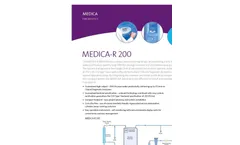 MEDICA R200 Assured Clinical Laboratory Reagent Water (CLRW) For Multiple Analyzers Specifications Sheet