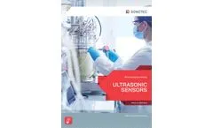Ultrasonic sensors for biotech and pharma applications - Brochure