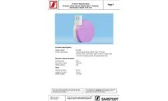 Sarstedt - Model 85.1023 - Incision Safety Lancet  - Brochure