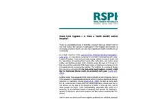 Good Hand Hygiene Brochure