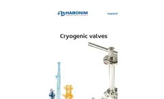 Habonim - Model C47W/C47C Series - Cryogenic Valves - Brochure