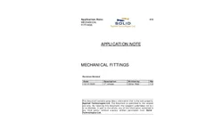 Mechanical Fittings Application Note