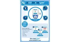 Bedfont Smokerlyzer - piCO™ - Carbon Monoxide Breath Test Device- Brochure
