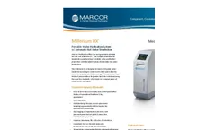 Millenium - Model HX - Portable Dialysis Water System Datasheet