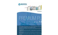 AquaRecycle - Model PURE - Purified System for Hospitality - Brochure