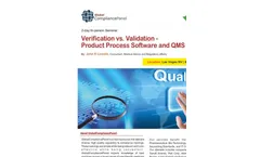 Verification vs. Validation 