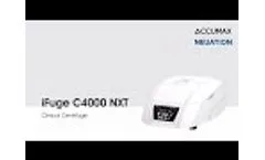 Clinical Centrifuge: iFuge C4000 NXT - Video