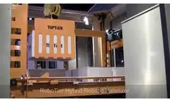 Robotier Hybrid Palletizing Systems from TopTier Palletizers - Video