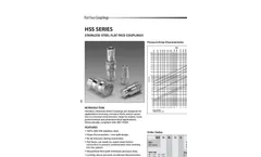 HSS Series Flat Face Couplings Brochure