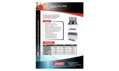 Labec - Model C-XJ-2 | C-XJ-4 | C-XJ-8 - Blood Thaw Baths Machine Brochure
